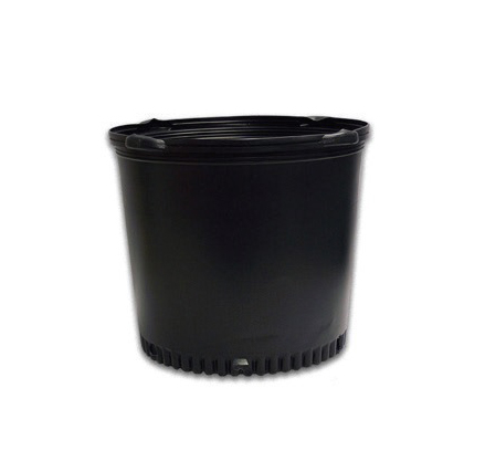 15 Gallon Whiteridge Nursery Pot Black 15/sleeve - Nursery Containers